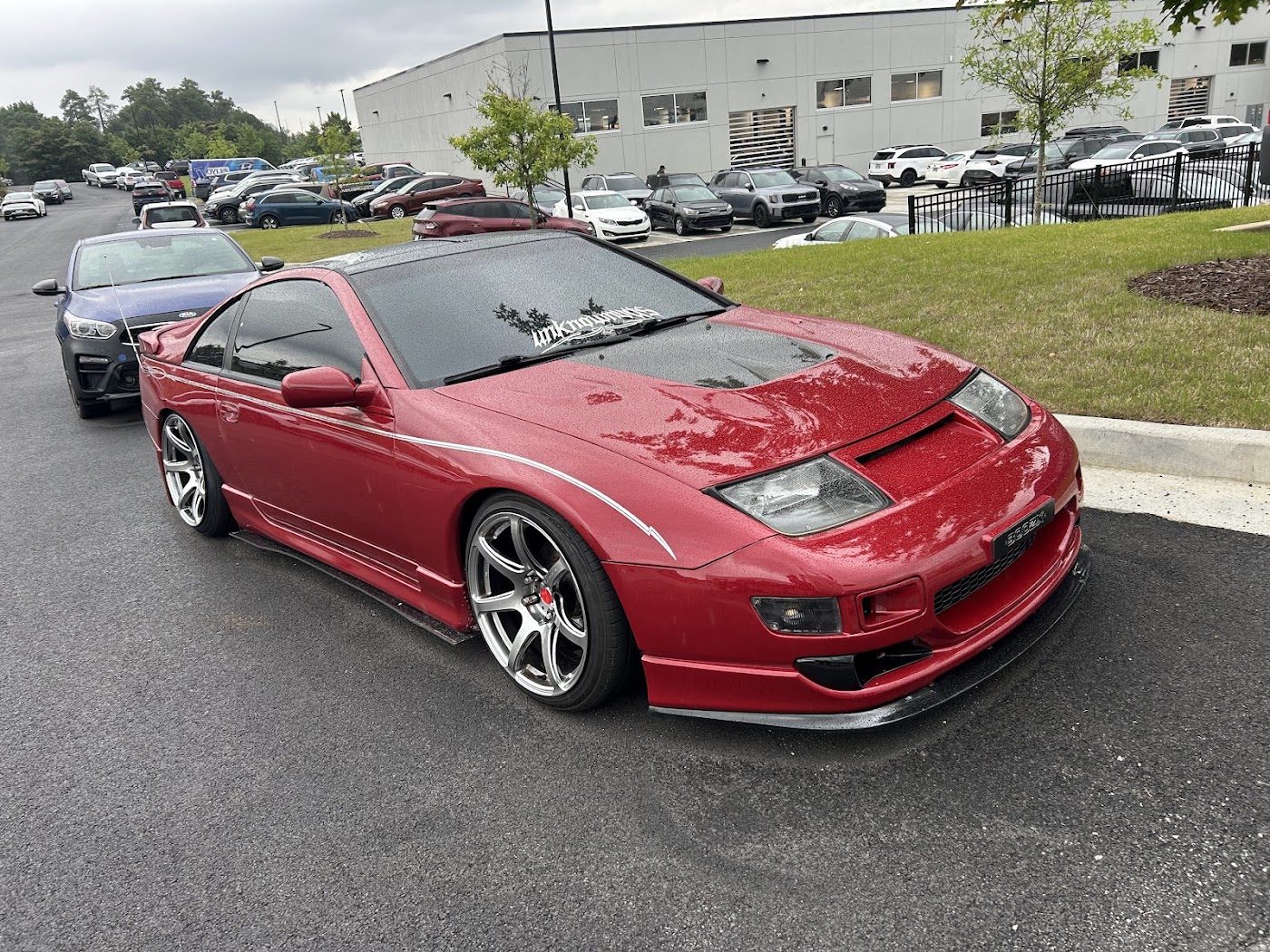 Red sports car